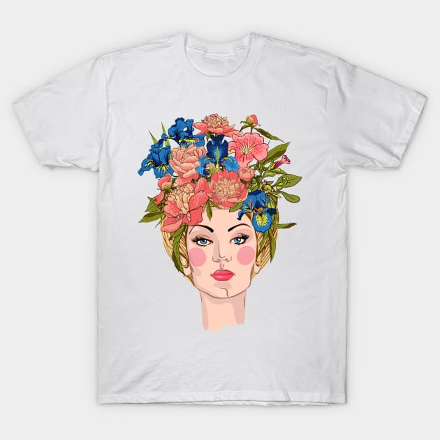 Woman #25 T-Shirt by Olga Berlet